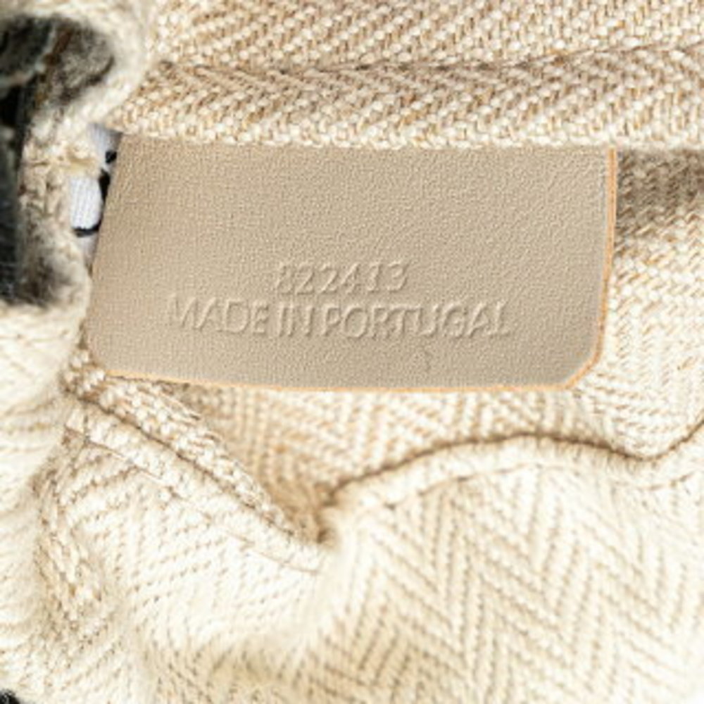 Loewe Anagram Cutout Pocket Crossbody Shoulder Bag Black Leather Canvas - Picture 6 of 8